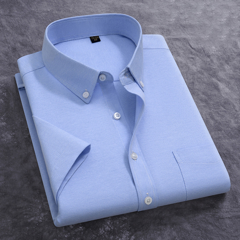 قميص أكسفورد رجالي قطن 100% صي - مراجعة Oxford Cotton Casual Shirt Business وسعره
