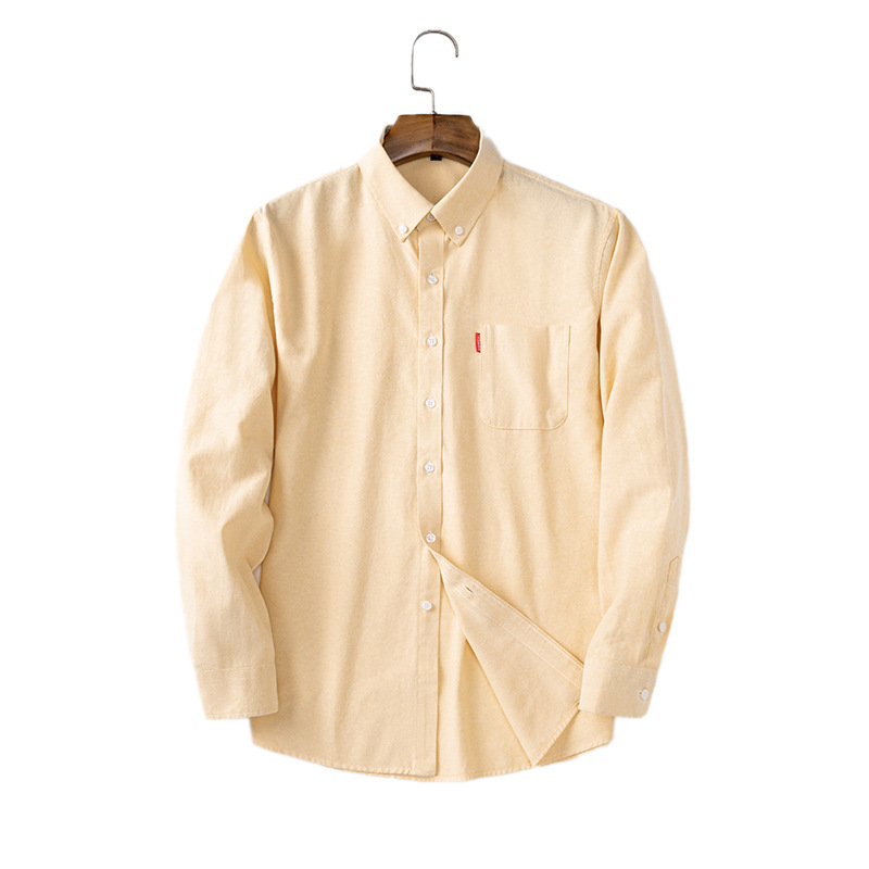 قميص رجالي من القطن الخالص بقم - مراجعة Oxford Cotton Casual Shirt Business وسعره