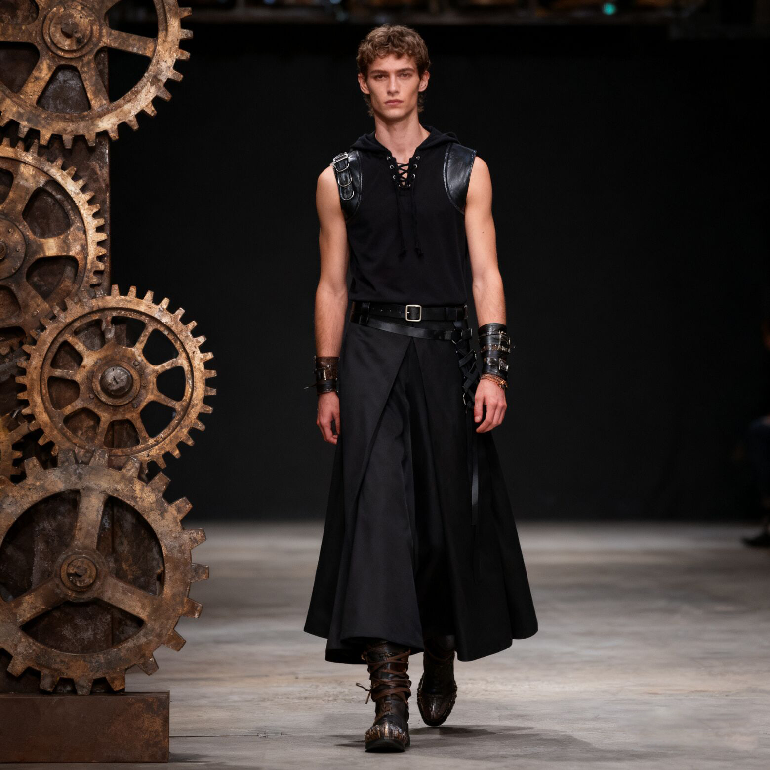 قمصان رجالية مستوحاة من عصر ال - مراجعة Medieval Gothic Lace Up Pirate Shirt وسعره