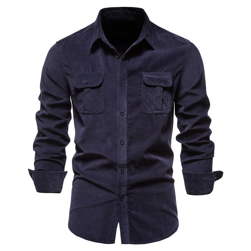 خمر بلون سروال قصير قميص جاكيت - مراجعة Corduroy Button Up Shirt Men وسعره