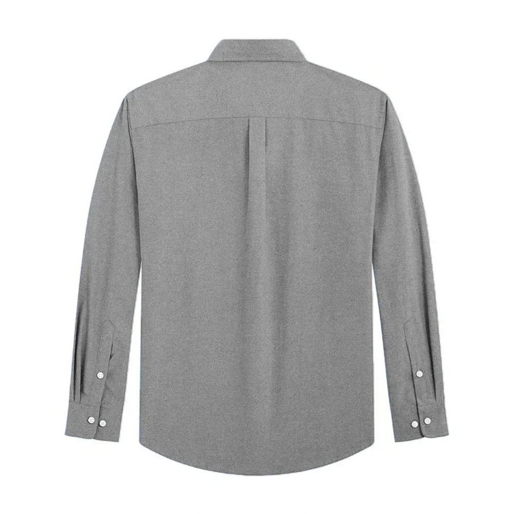 قمصان رجالية طويلة الأكمام بلو - مراجعة Oxford Cotton Casual Shirt Business وسعره